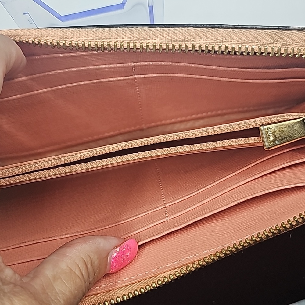 FURLA - Pink - Salmon Leather Long Wallet - Picture 4 of 5